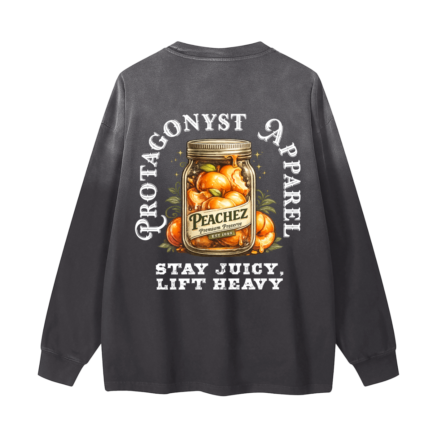 Jar Of Peachez Faded Long Sleeve