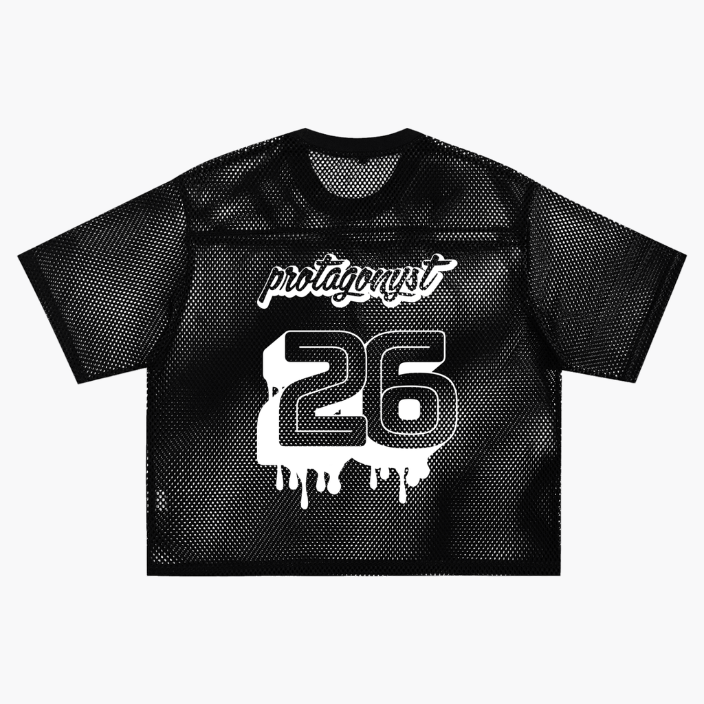 Retro Legendary Mesh Jersey - Black
