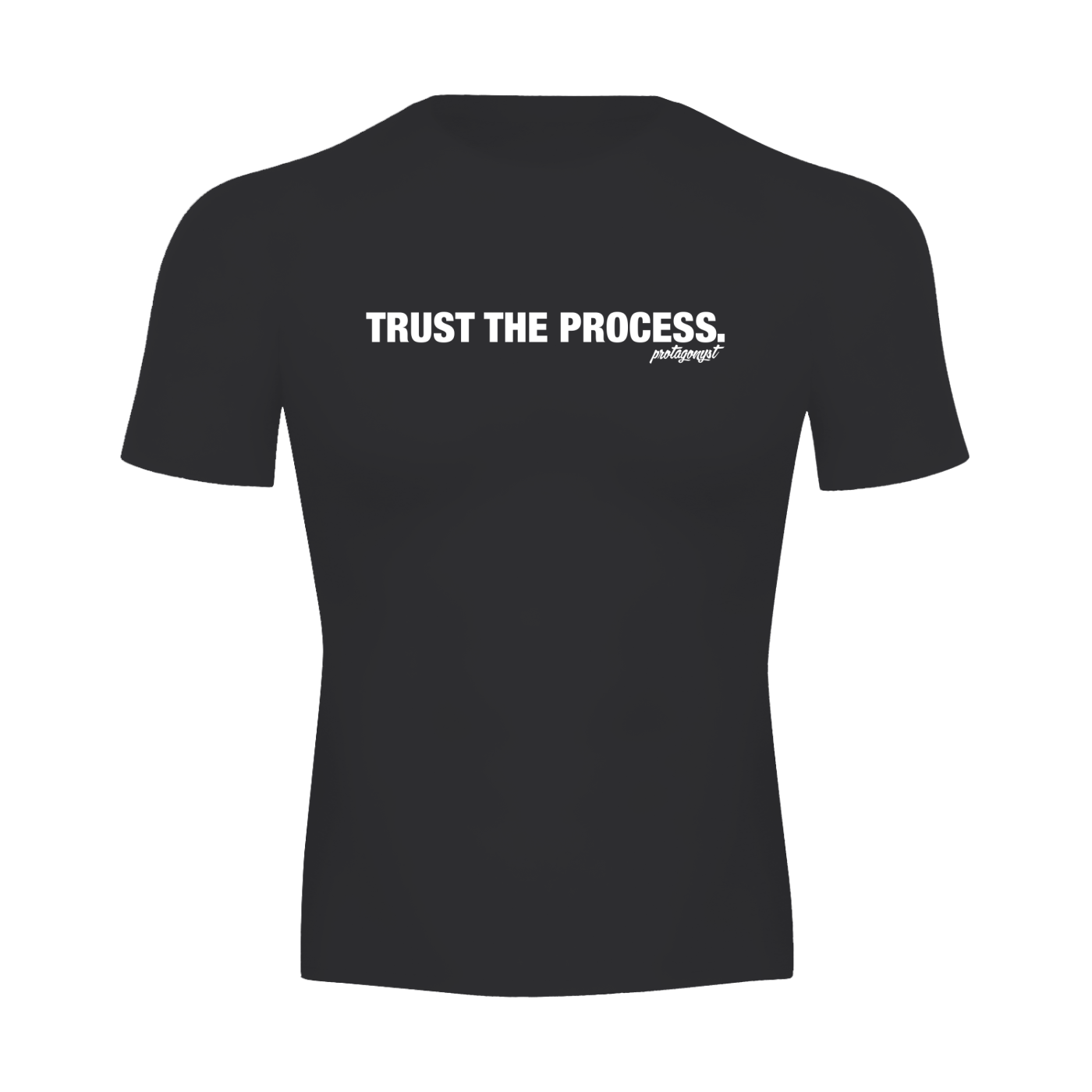 Trust The Process - Performance Tee Dark