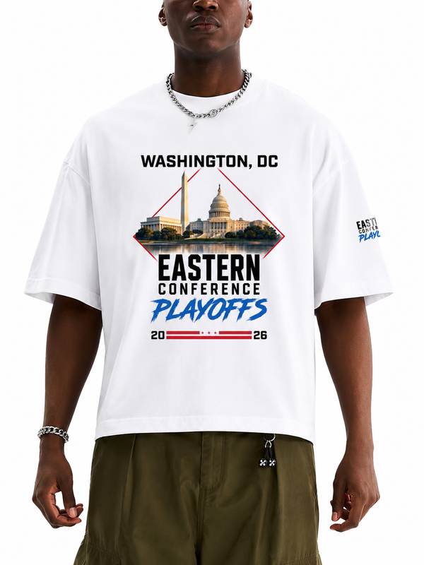 Boxy Oversized Eastern Conference Tee