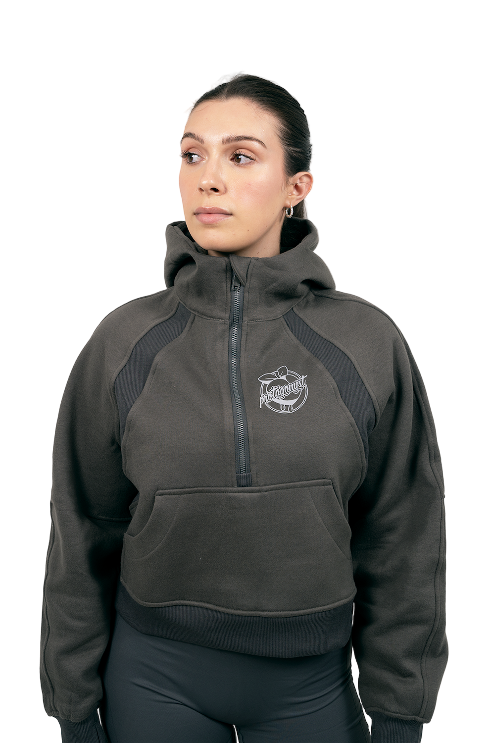 Essential Crop Hoodie