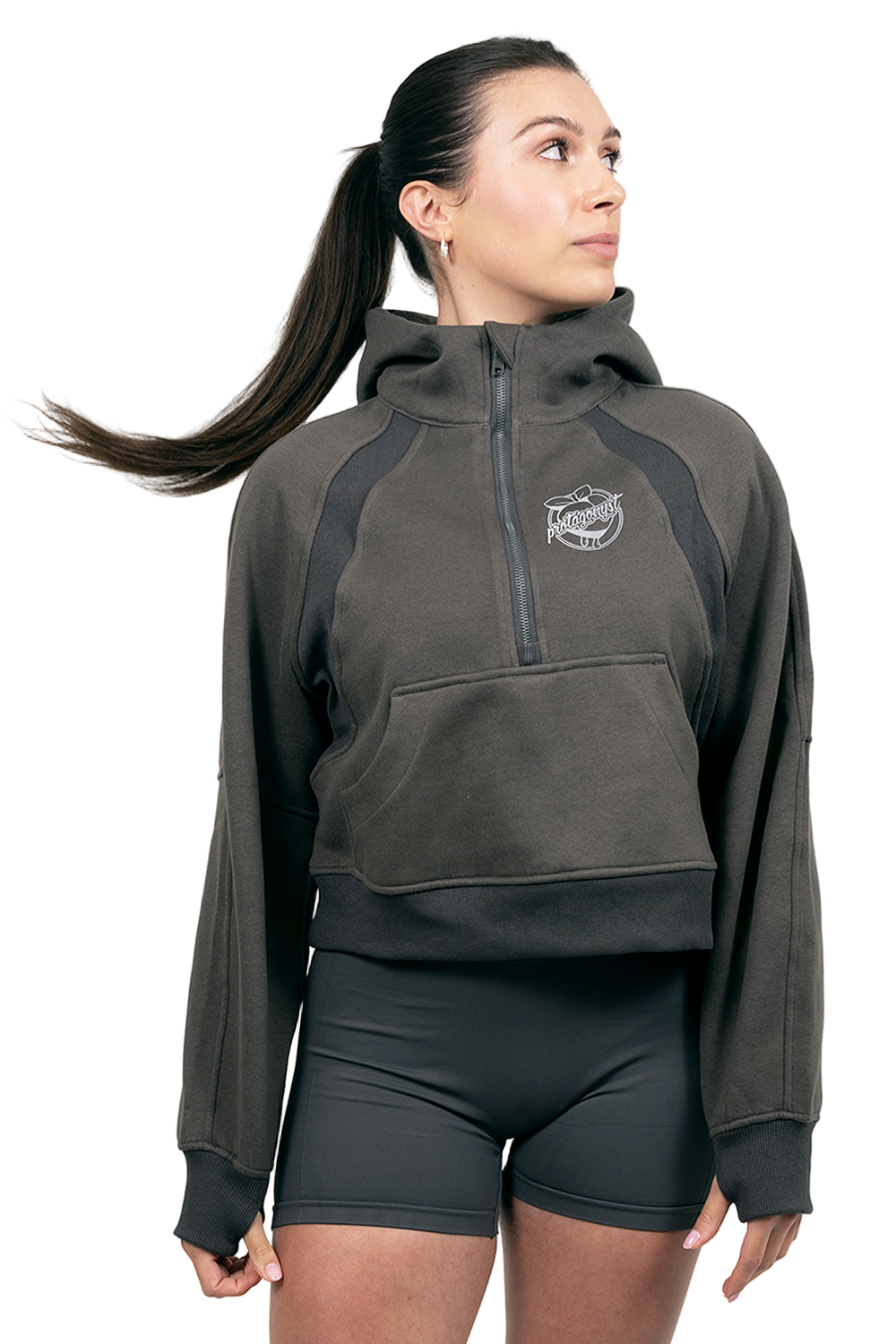 Essential Crop Hoodie