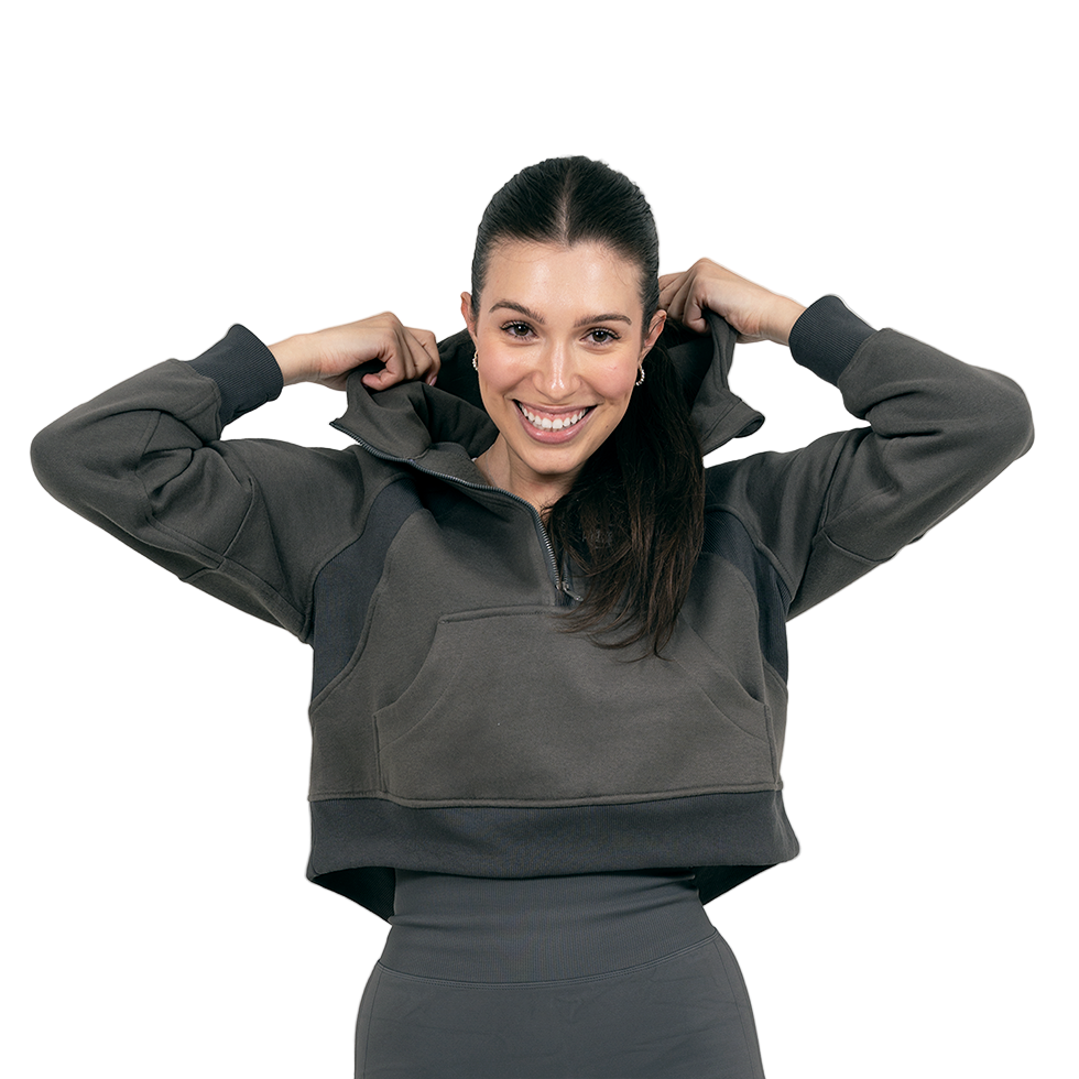 Essential Crop Hoodie