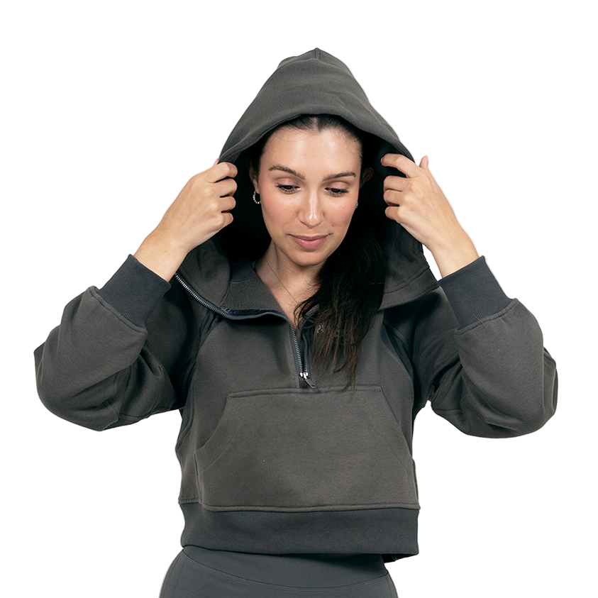 Essential Crop Hoodie