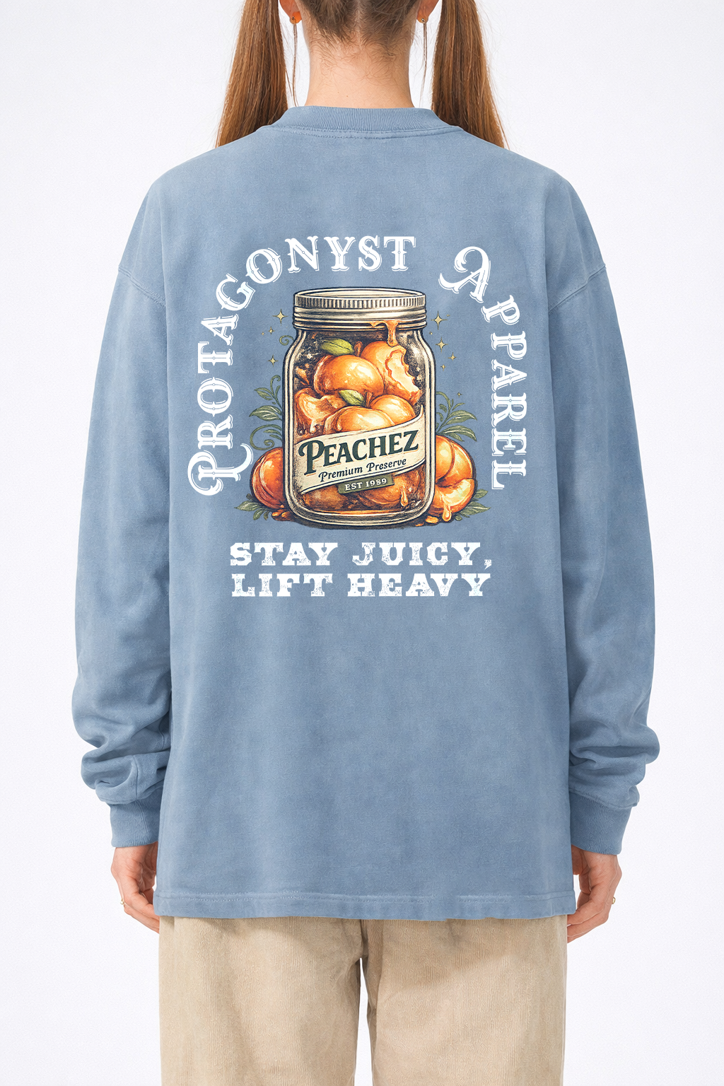 Jar Of Peachez Faded Long Sleeve