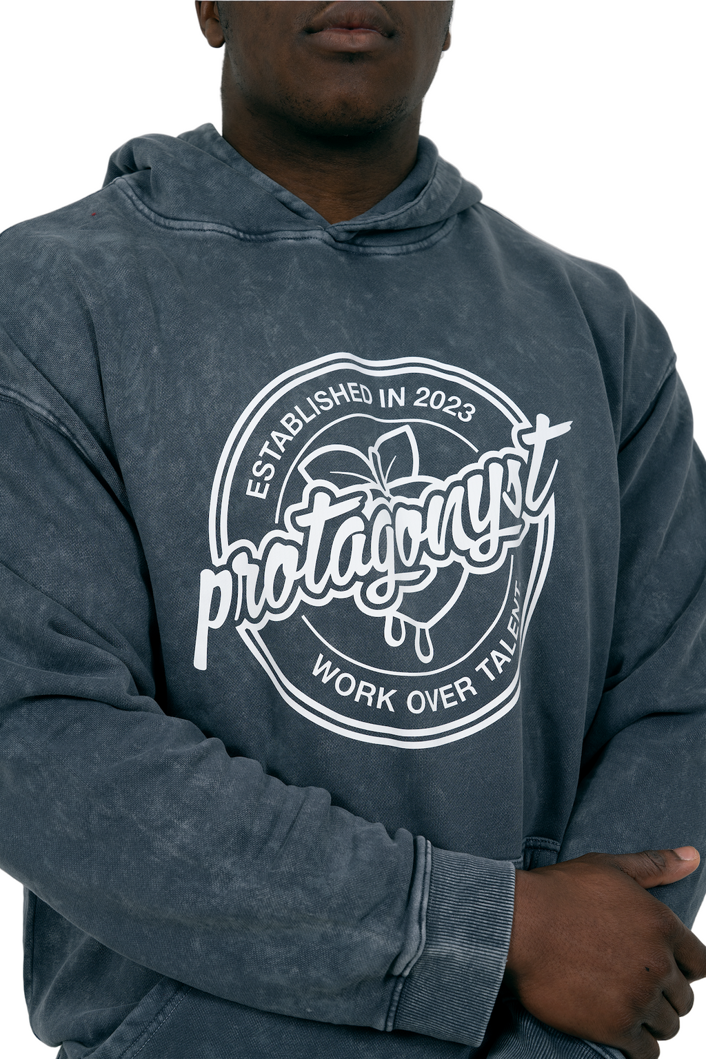 Slate Boxing Hoodie