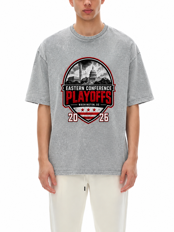 Playoffs Washed Cotton T-Shirt