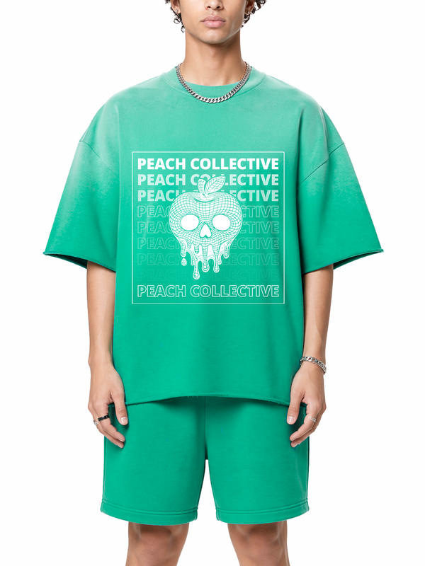 Sun Faded Wireframe PC Tee