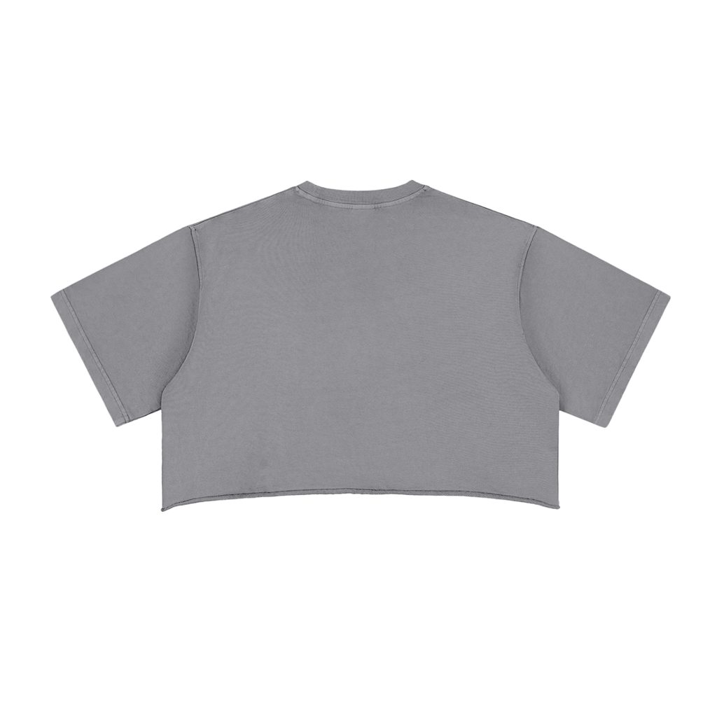 Tasty Raw Edge Crop Top