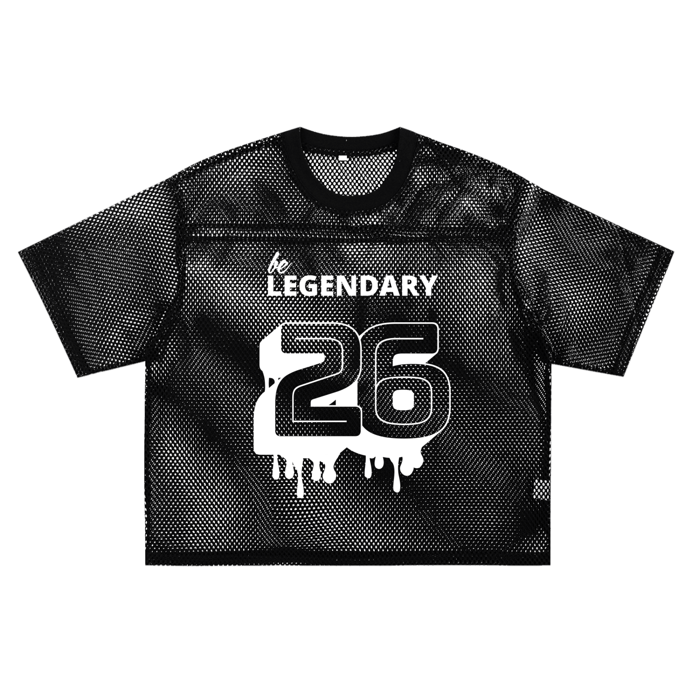 Retro Legendary Mesh Jersey - Black
