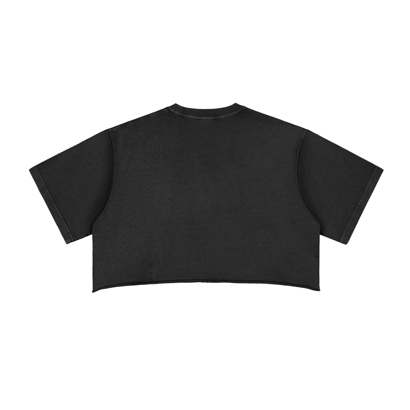 Tasty Raw Edge Crop Top