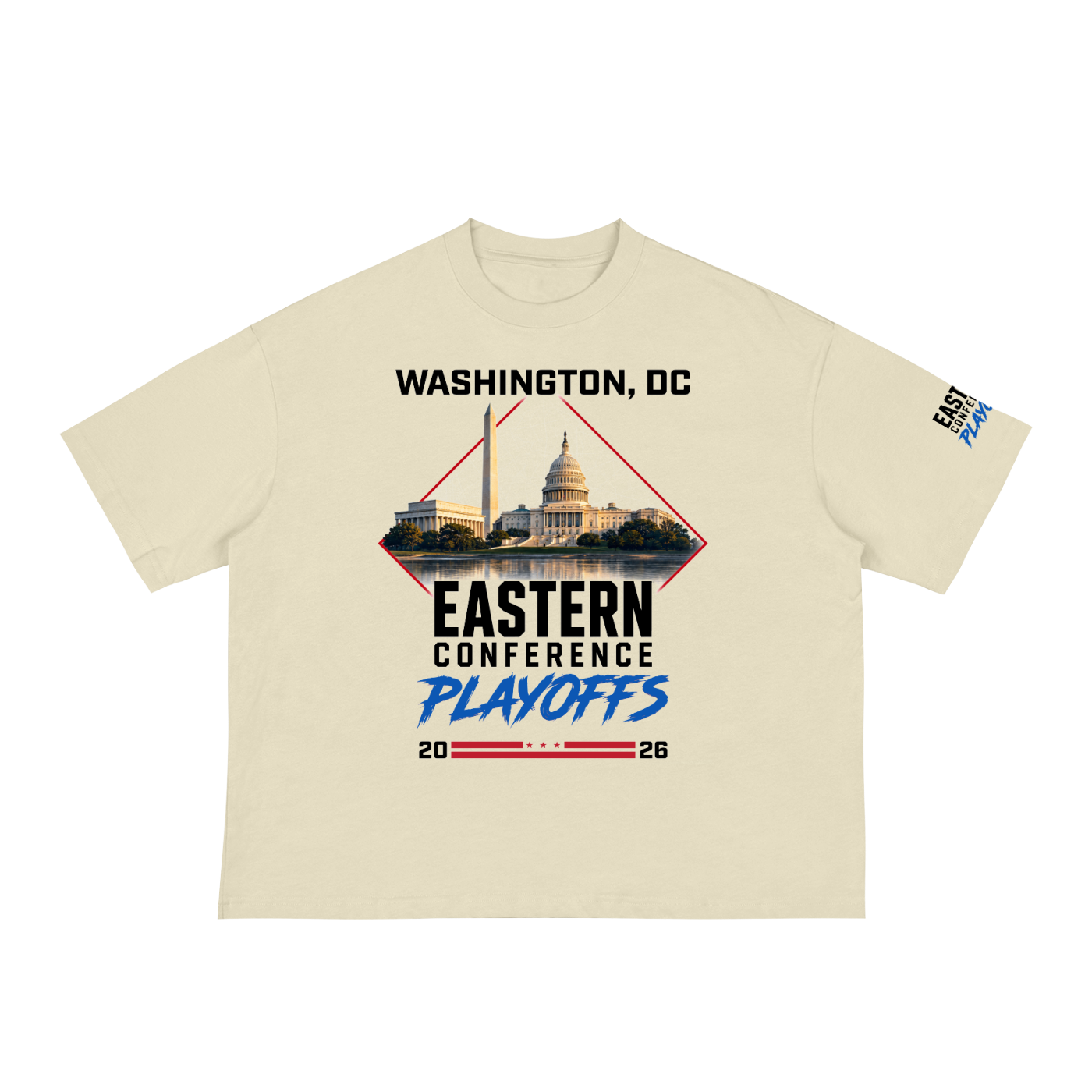 Boxy Oversized Eastern Conference Tee